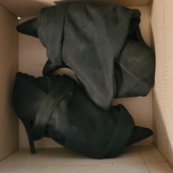 Jessica Simpson Abrine black soft suede Over-The-Knee stiletto Boots size 11 new - Picture 6 of 6